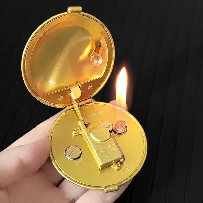 COMPACT BRASS LIGHTER